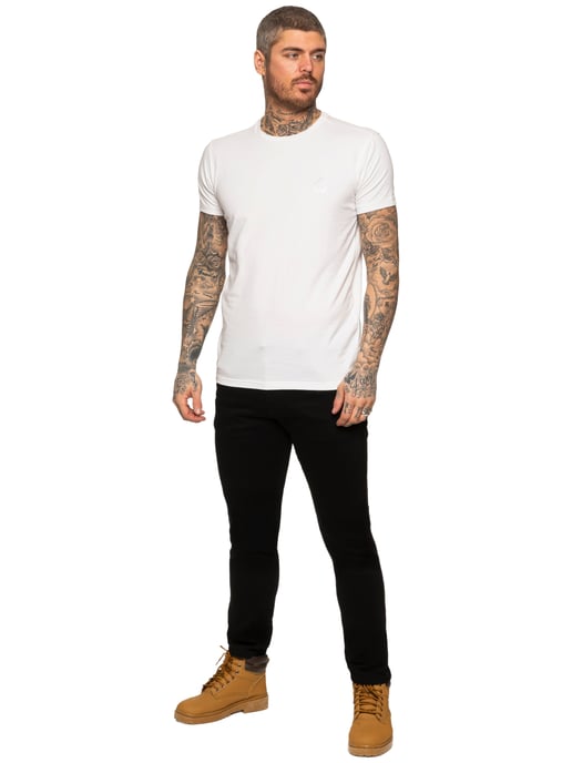 Enzo Heren Slim Stretch Denim Jeans - Image 5